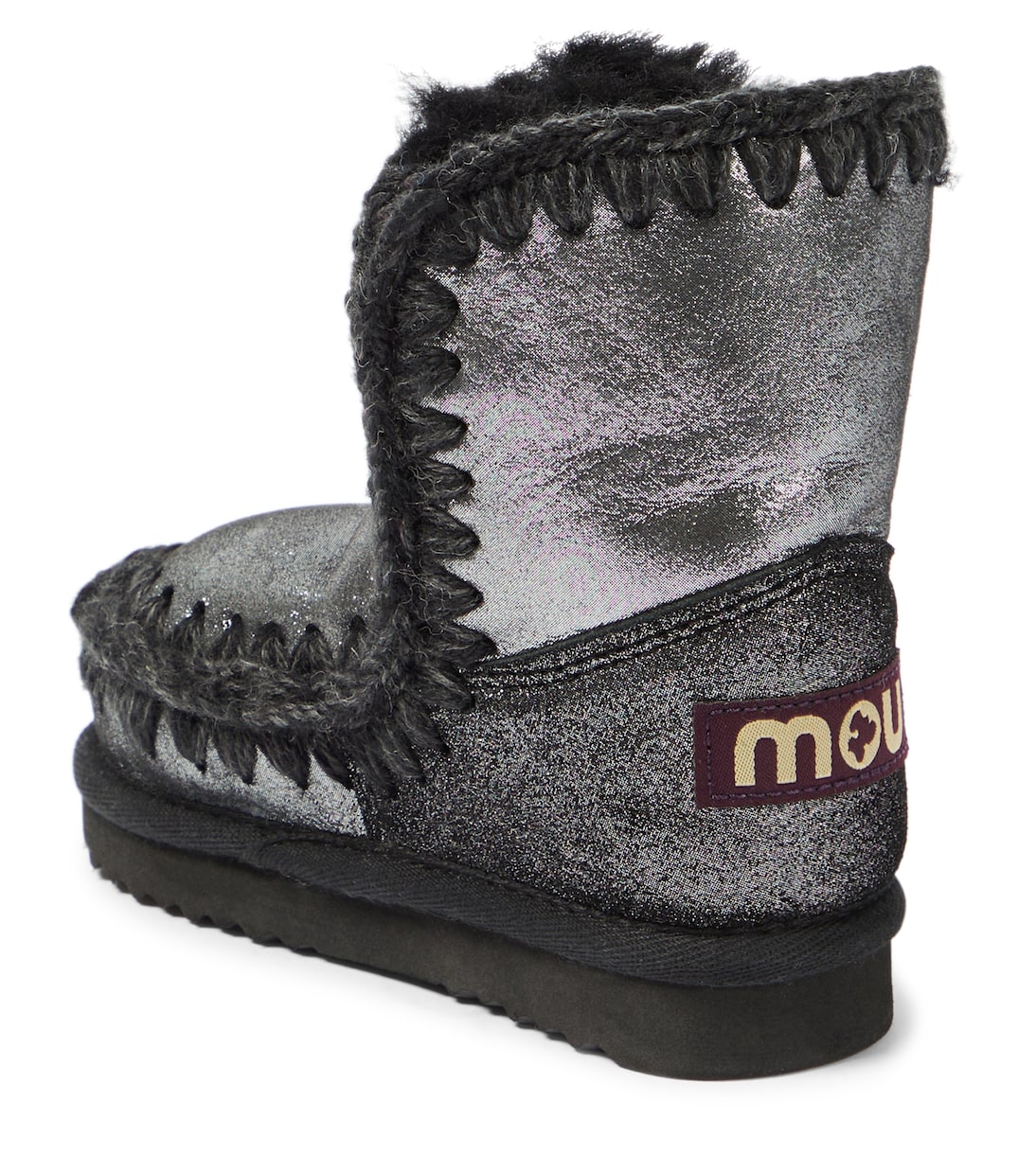 Stivali in pelle e shearling | Mou Kids