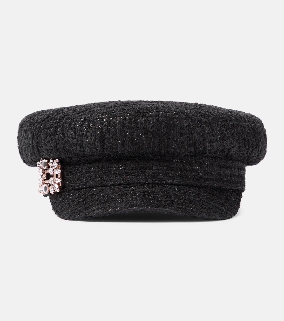 Casquette gavroche en tweed | Roger Vivier