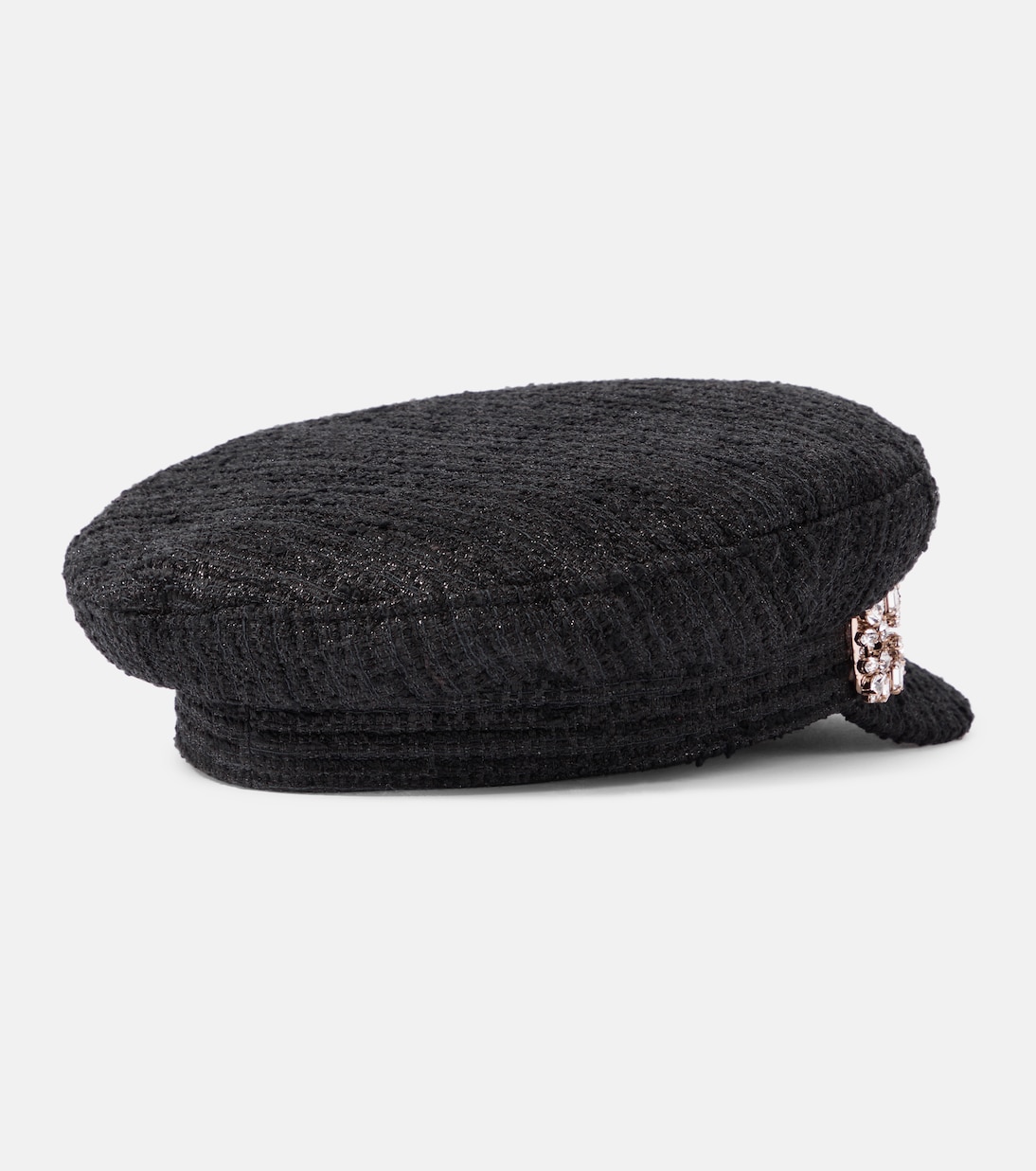 Casquette gavroche en tweed | Roger Vivier