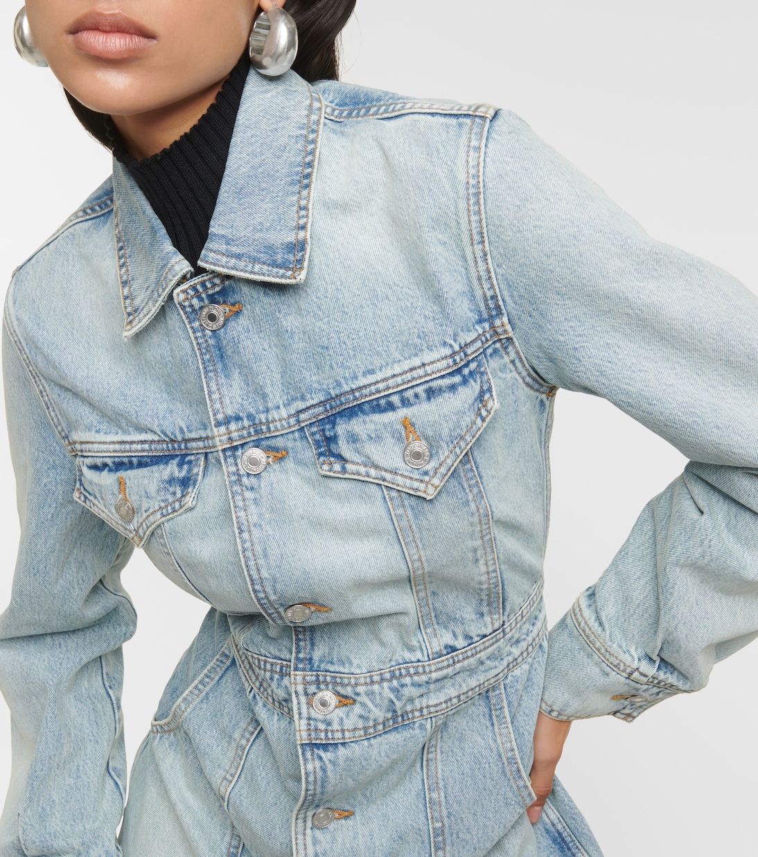 Robe Trucker en jean | Re/Done