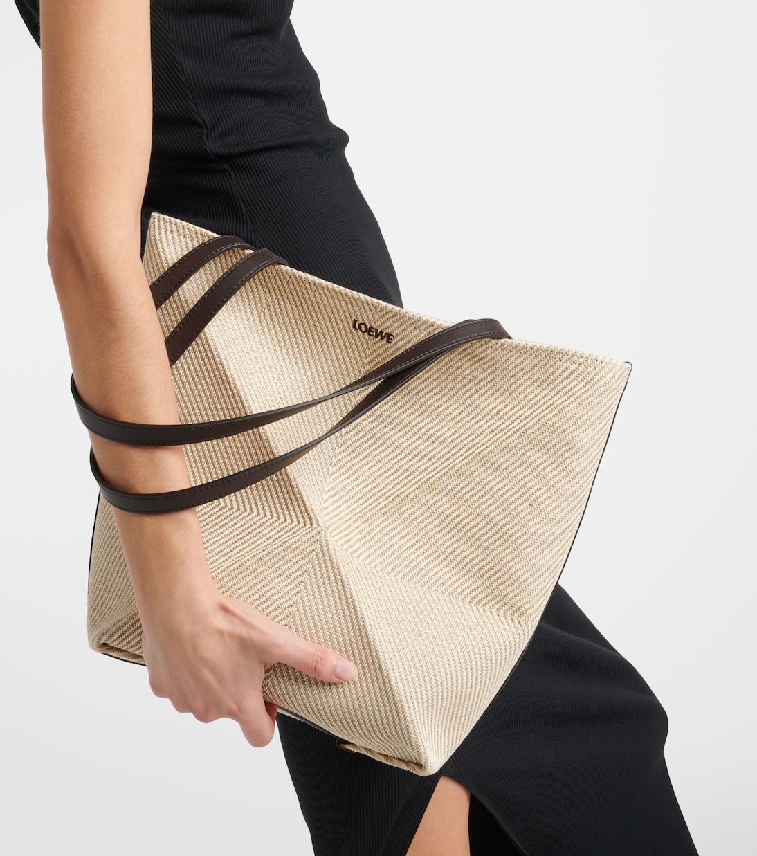 Tote Puzzle Fold Medium aus Canvas | Loewe