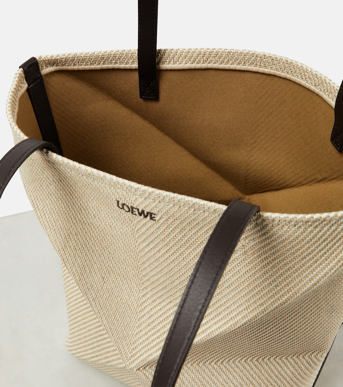 Tote Puzzle Fold Medium aus Canvas | Loewe