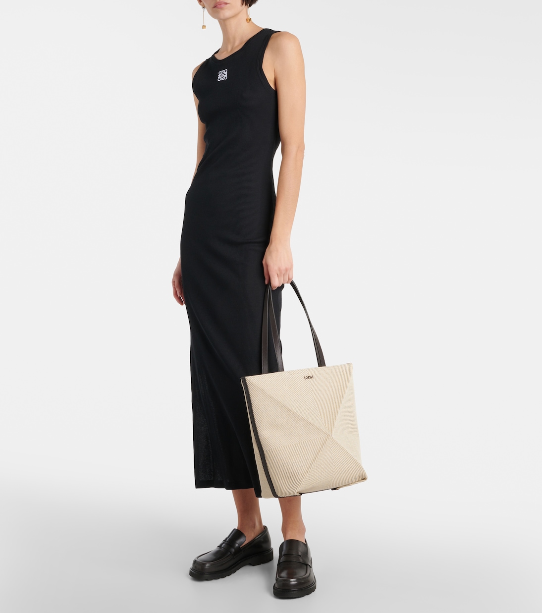Tote Puzzle Fold Medium aus Canvas | Loewe