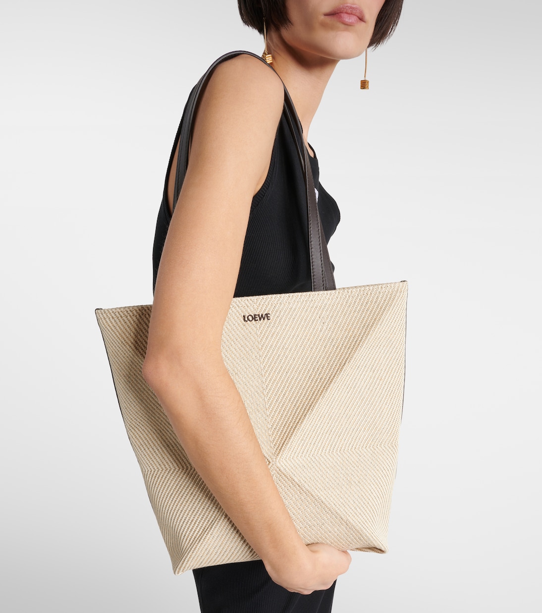 Tote Puzzle Fold Medium aus Canvas | Loewe