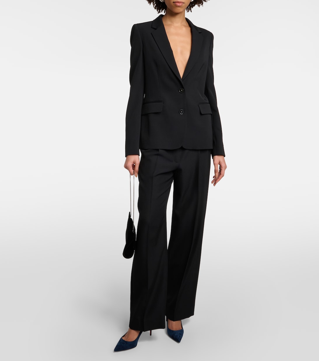 Escarpins Kate 85 en daim | Christian Louboutin