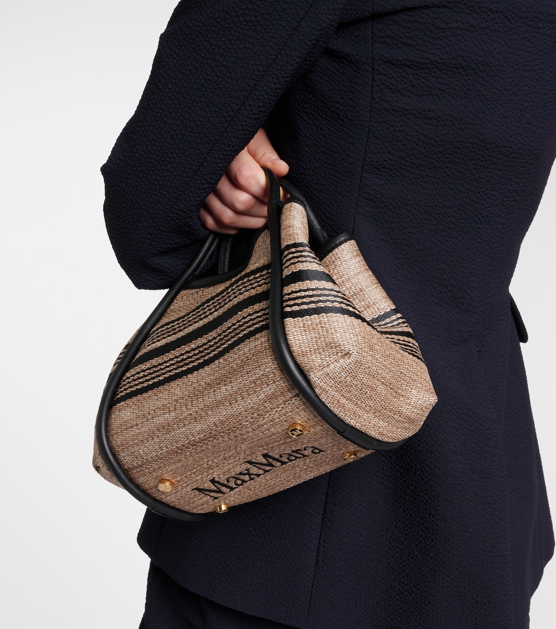 Borsa Marine Medium a righe | Max Mara