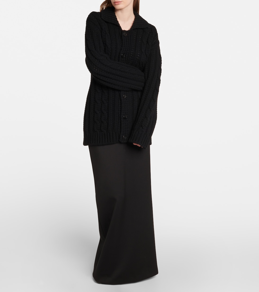 Eleo wool cardigan | The Row
