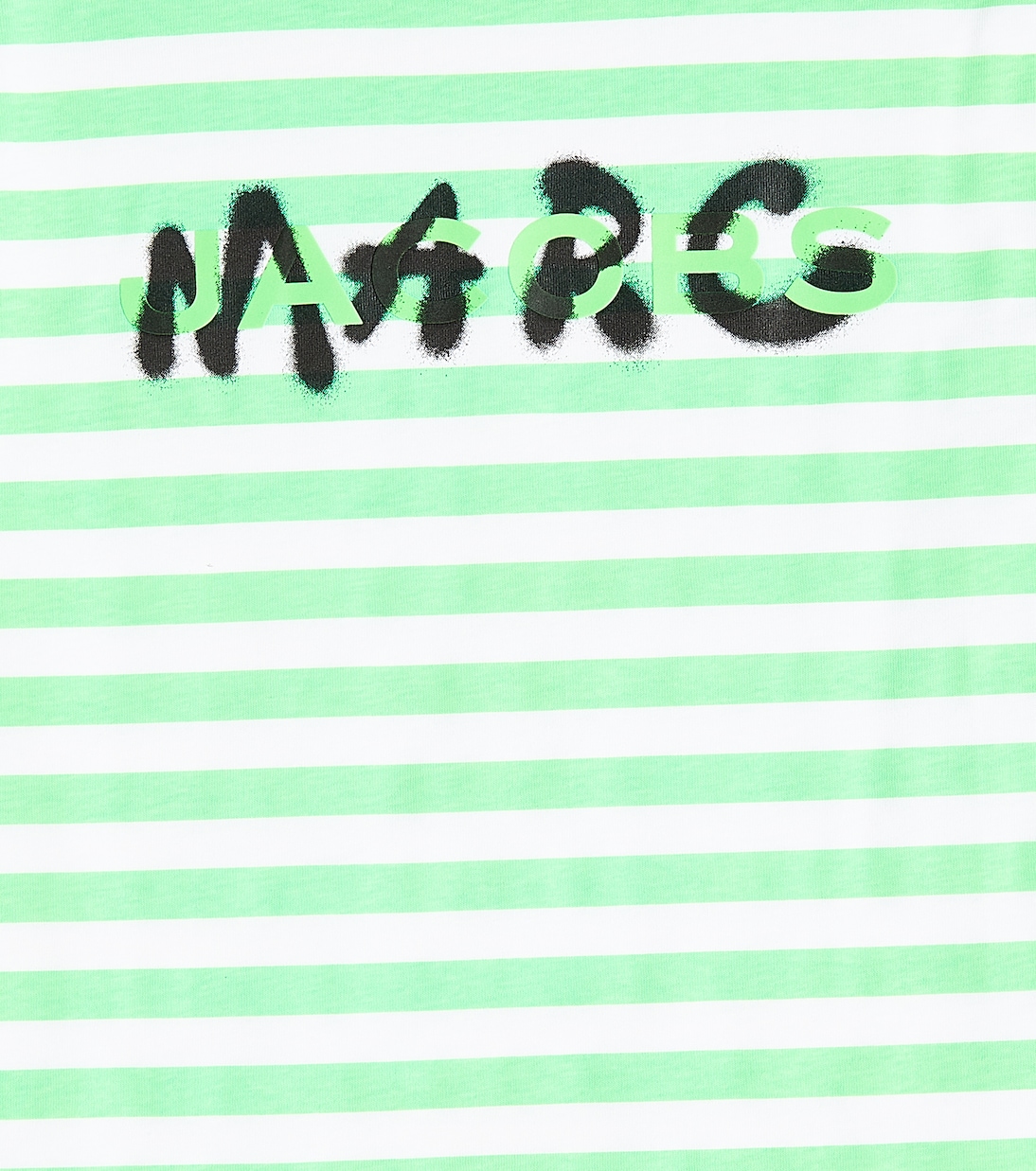 로고 스트라이프 코튼 저지 티셔츠 | Marc Jacobs Kids