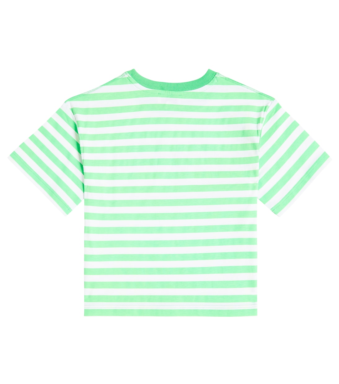 로고 스트라이프 코튼 저지 티셔츠 | Marc Jacobs Kids