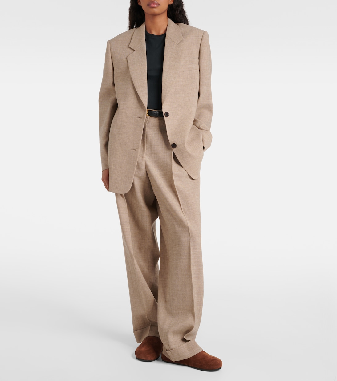 Pantaloni a gamba larga Tor | The Row