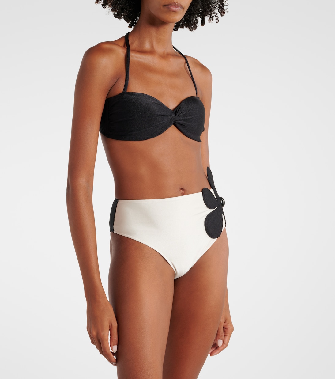 Floral-appliqué bikini | Adriana Degreas