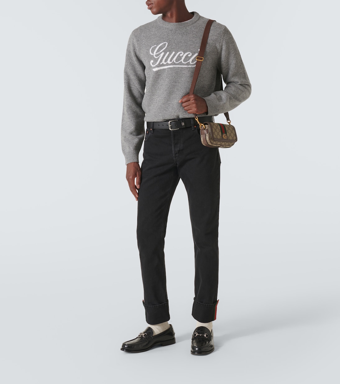 Borsa a tracolla Ophidia Mini in canvas GG | Gucci