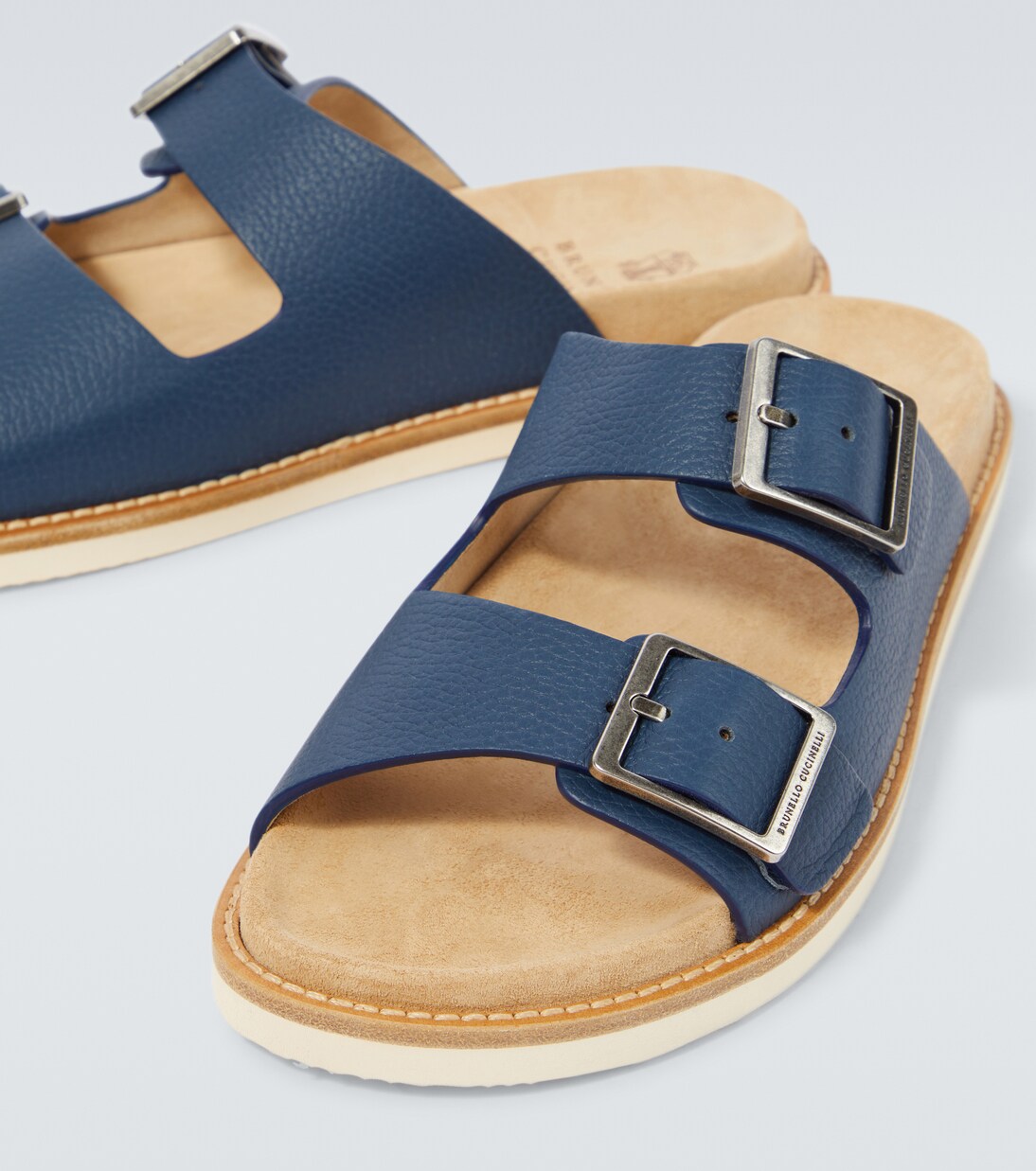 Urban leather sandals | Brunello Cucinelli