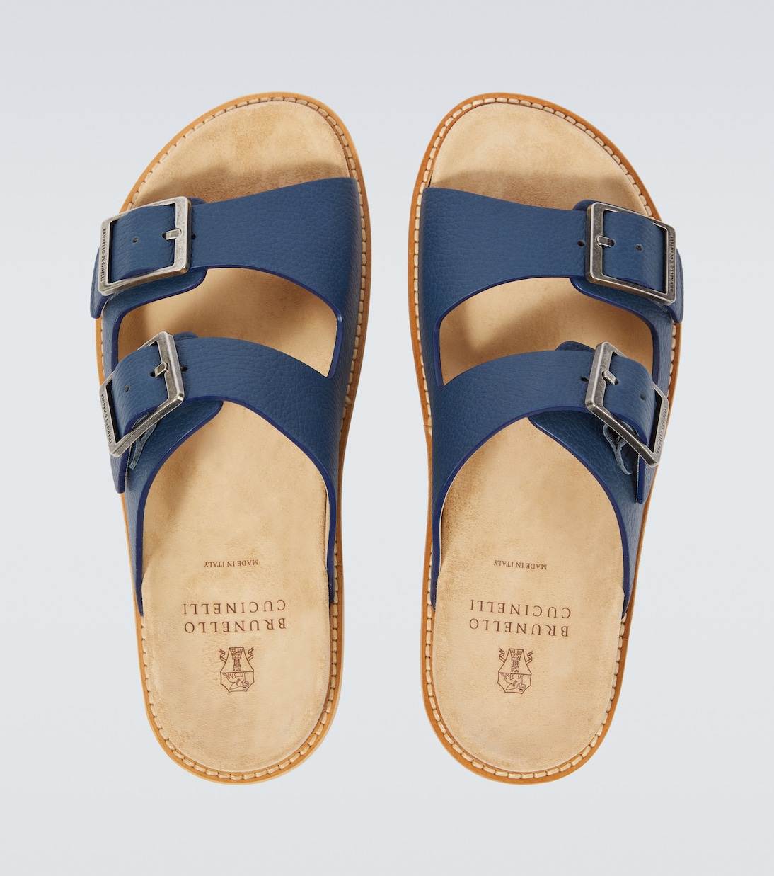 Urban leather sandals | Brunello Cucinelli