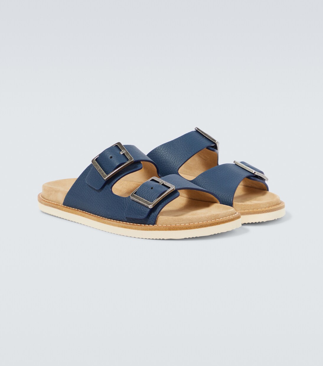 Urban leather sandals | Brunello Cucinelli