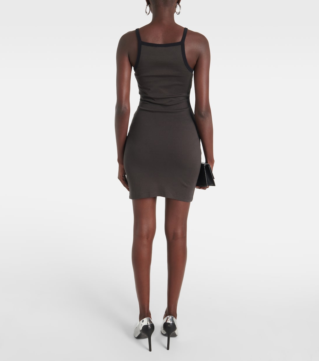 Vestido corto de algodón | Courrèges