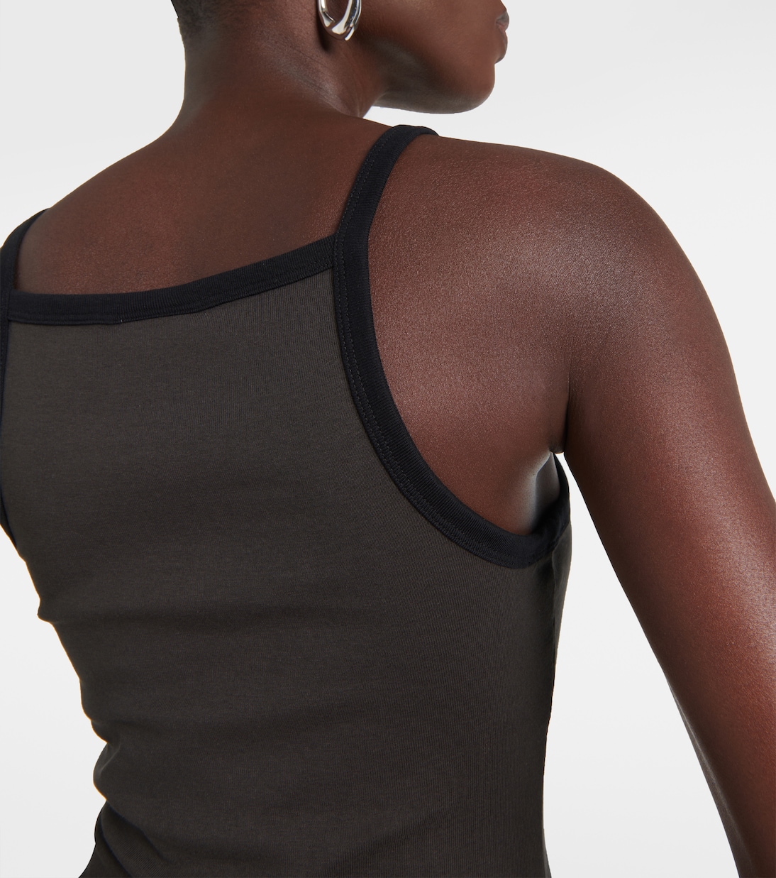 Vestido corto de algodón | Courrèges