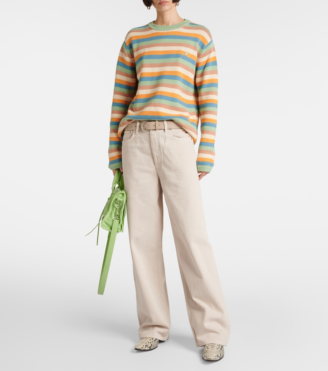 Low Slung Baggy wide-leg jeans | Agolde