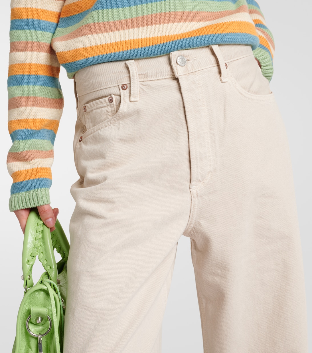 Low Slung Baggy wide-leg jeans | Agolde