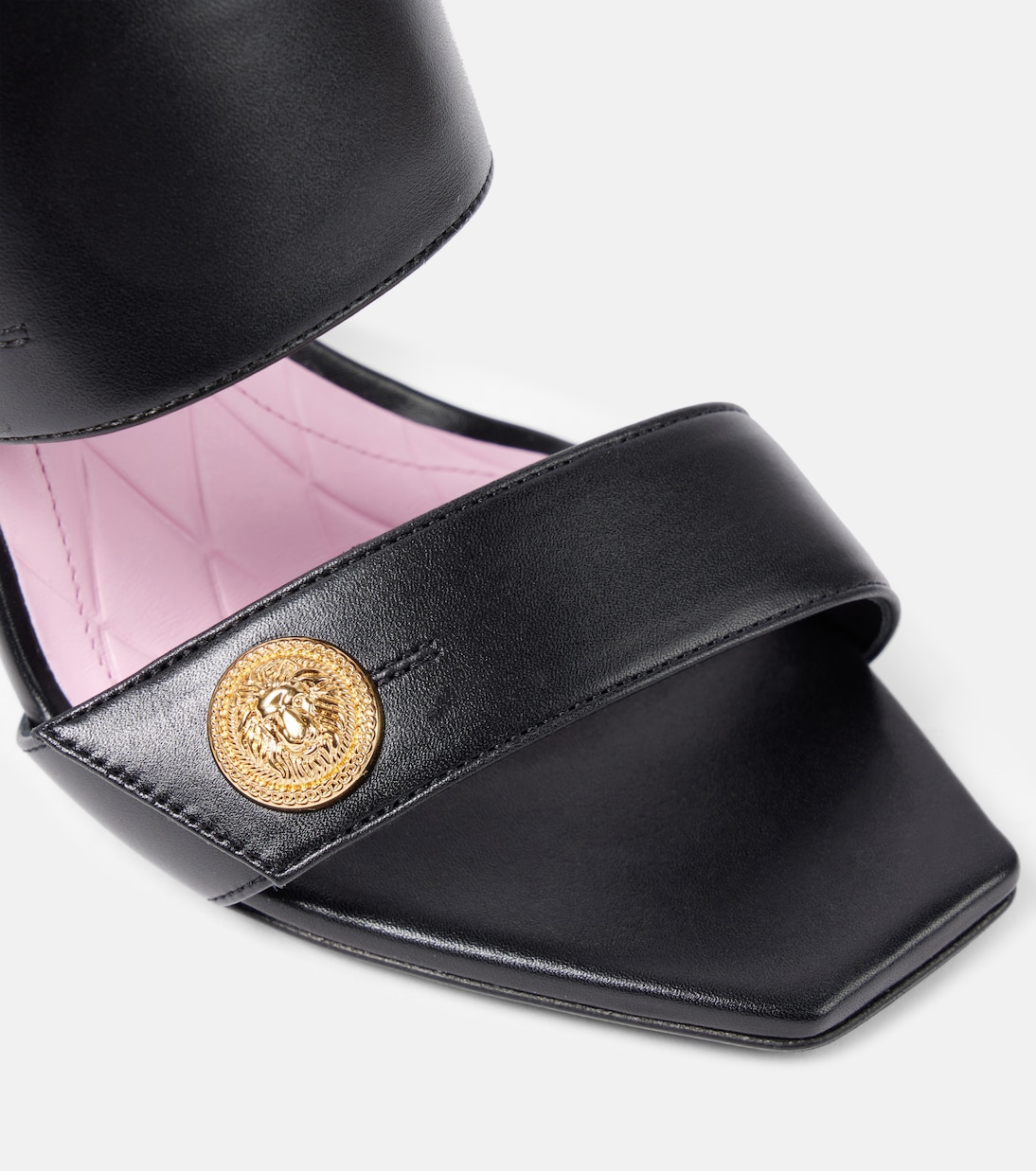 Mules Eva 95 en cuir | Balmain