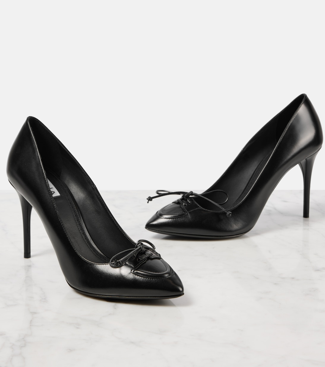 Pumps 90 aus Leder | Alaïa