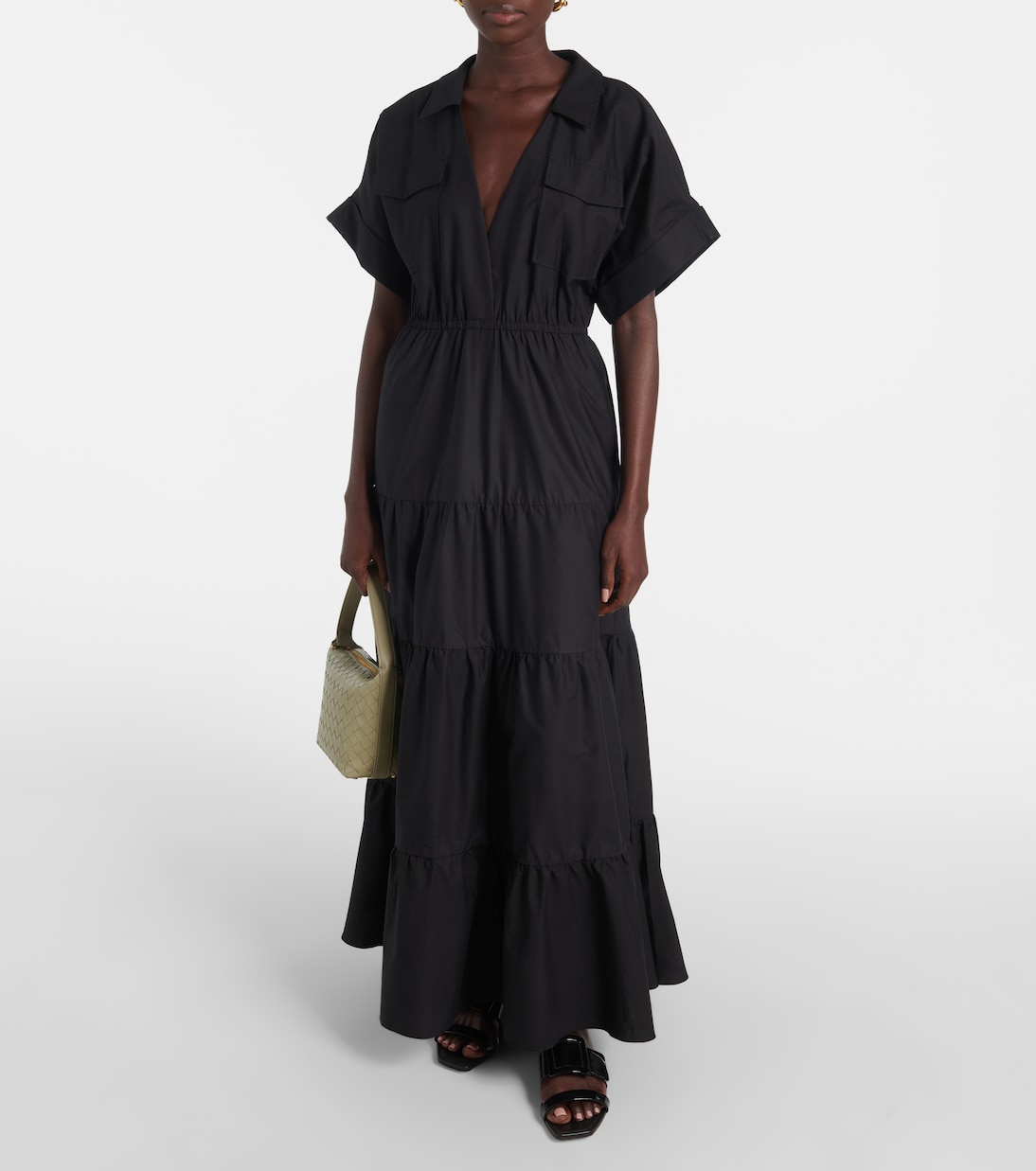Robe longue en coton | Adriana Degreas