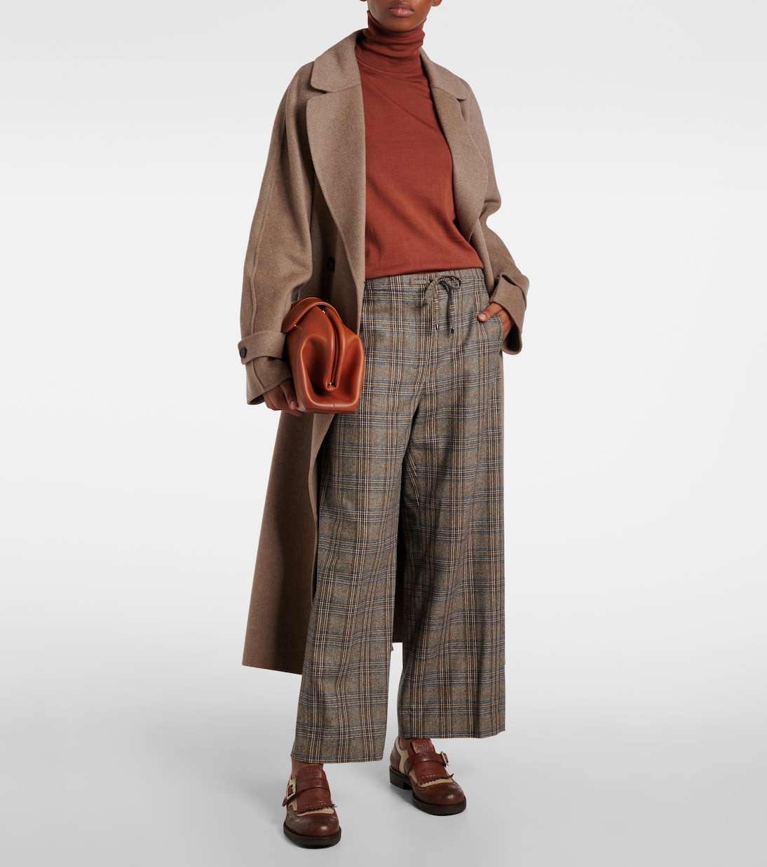 Pantalon ample Letizia en laine et cachemire | 'S Max Mara