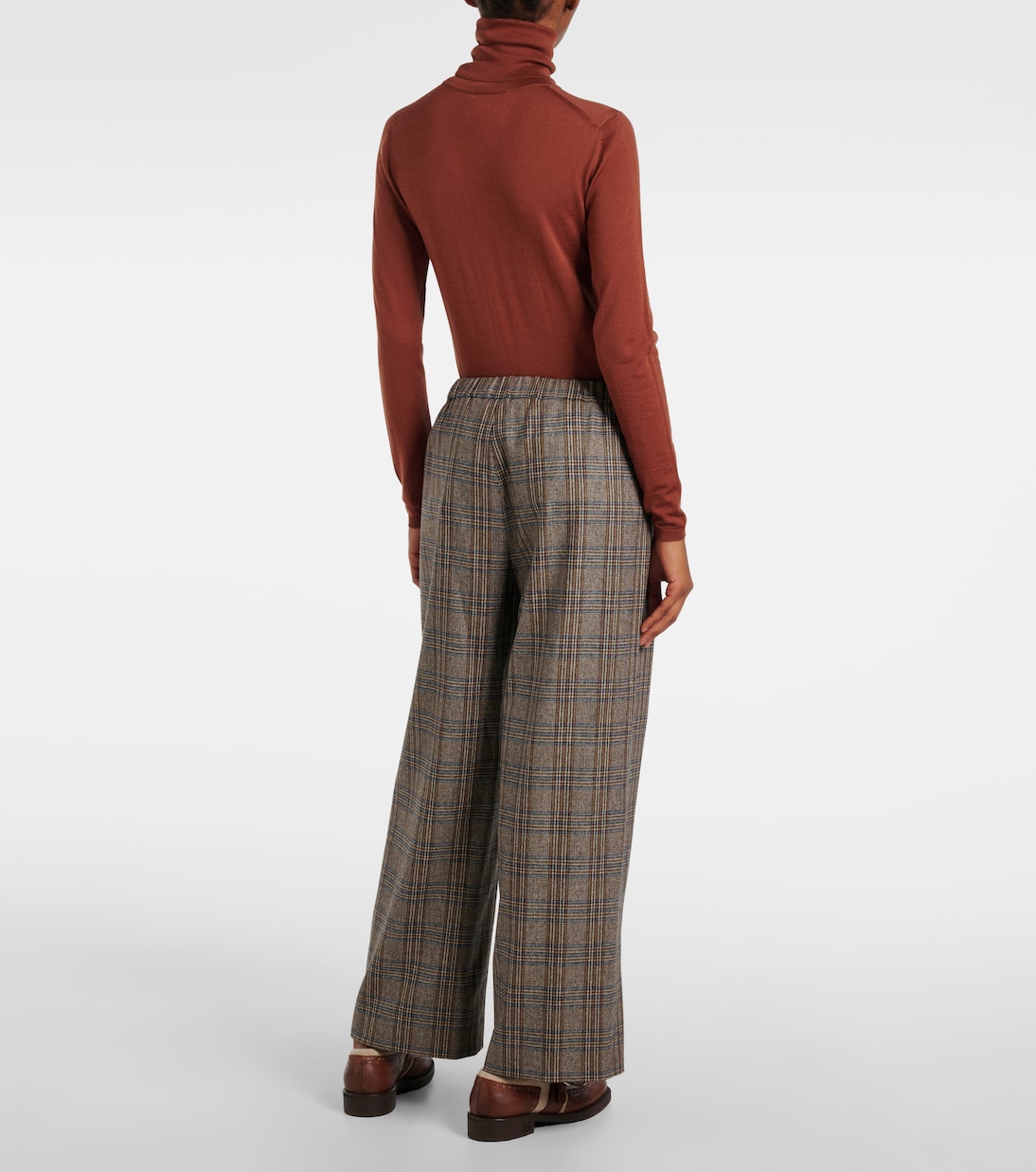Pantalon ample Letizia en laine et cachemire | 'S Max Mara