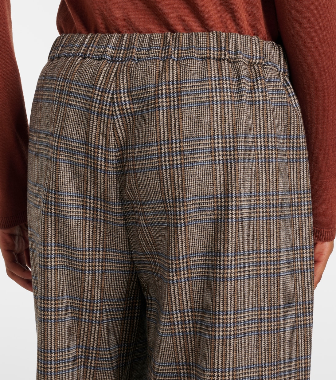Pantalon ample Letizia en laine et cachemire | 'S Max Mara