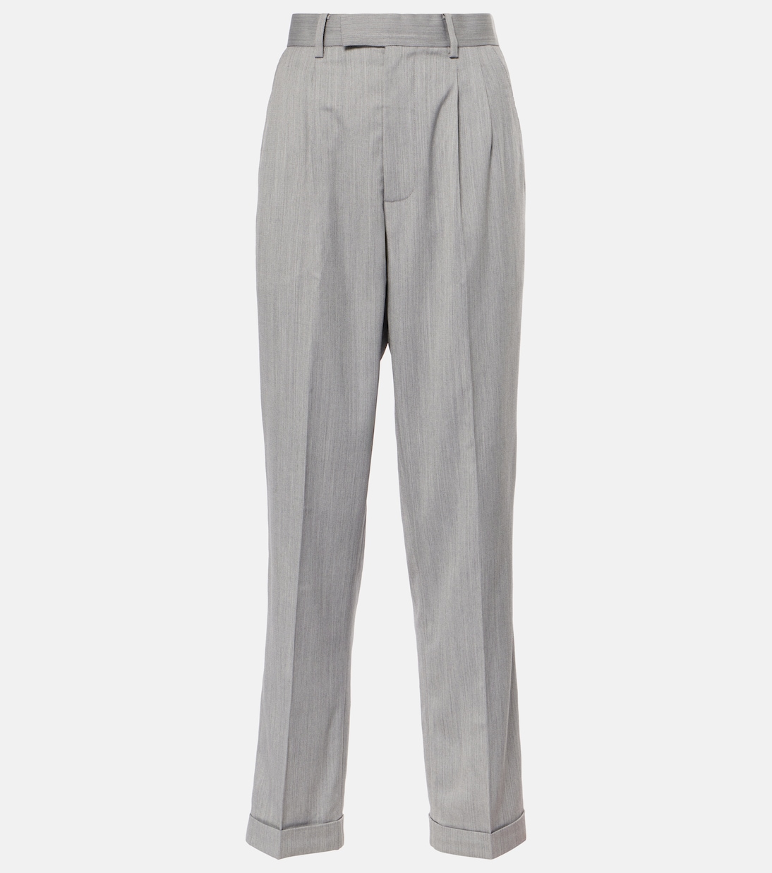 Gerade Hose aus Wolle | Jacques Wei