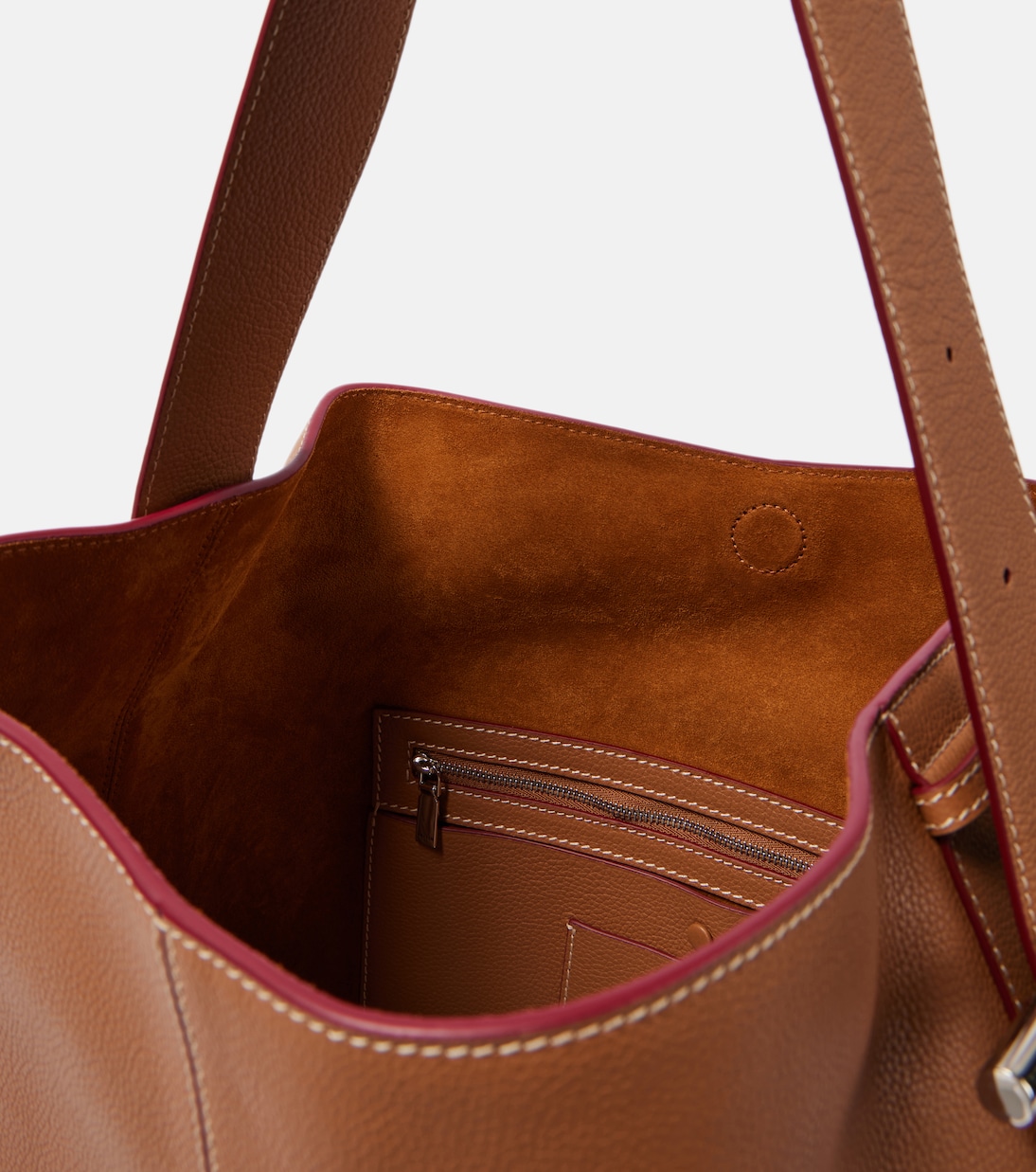 Sac McQueen T-Bar Sling en cuir | McQueen