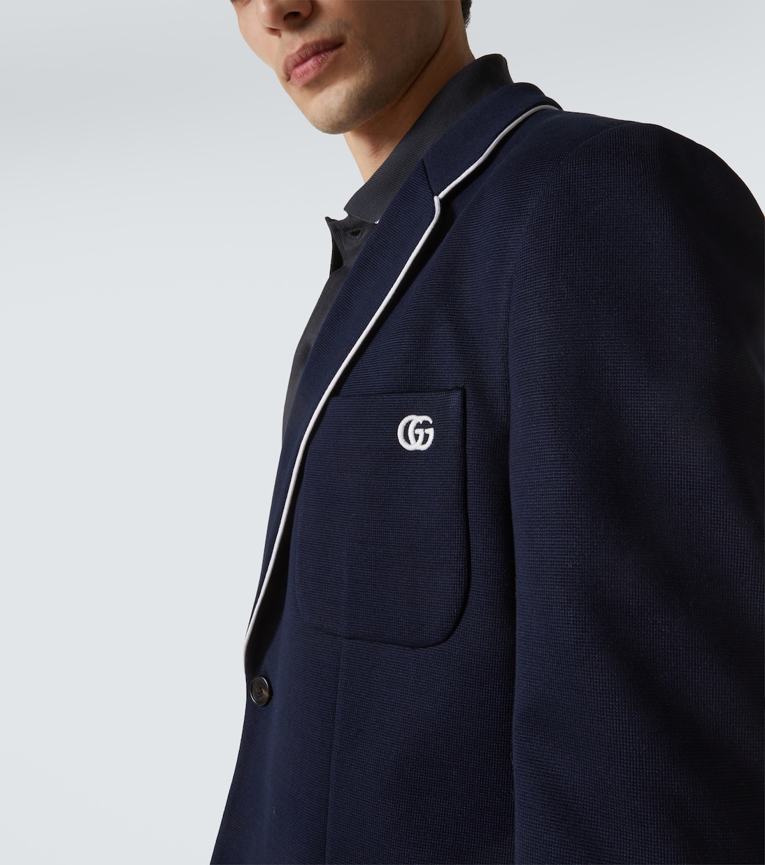 Giacca Double G in jersey di cotone | Gucci