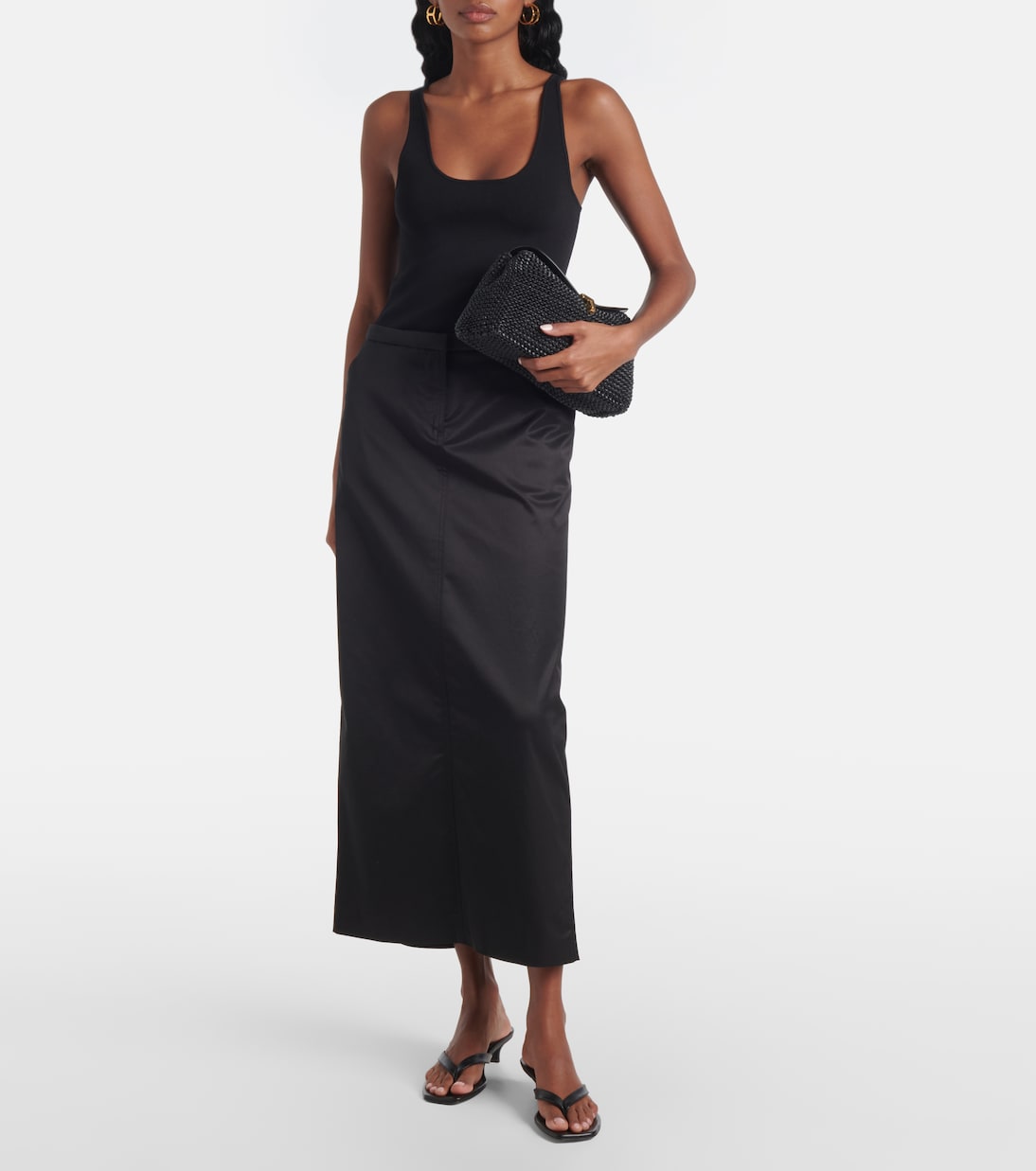 Clutch T-Lock in pelle | Toteme