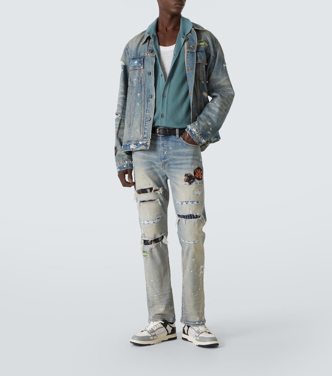 Slim Jeans Vintage Patch | Amiri