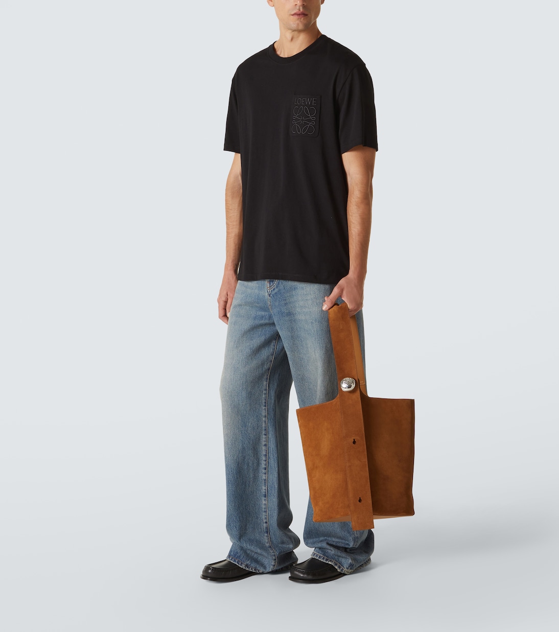 Camiseta de algodón con anagrama | Loewe