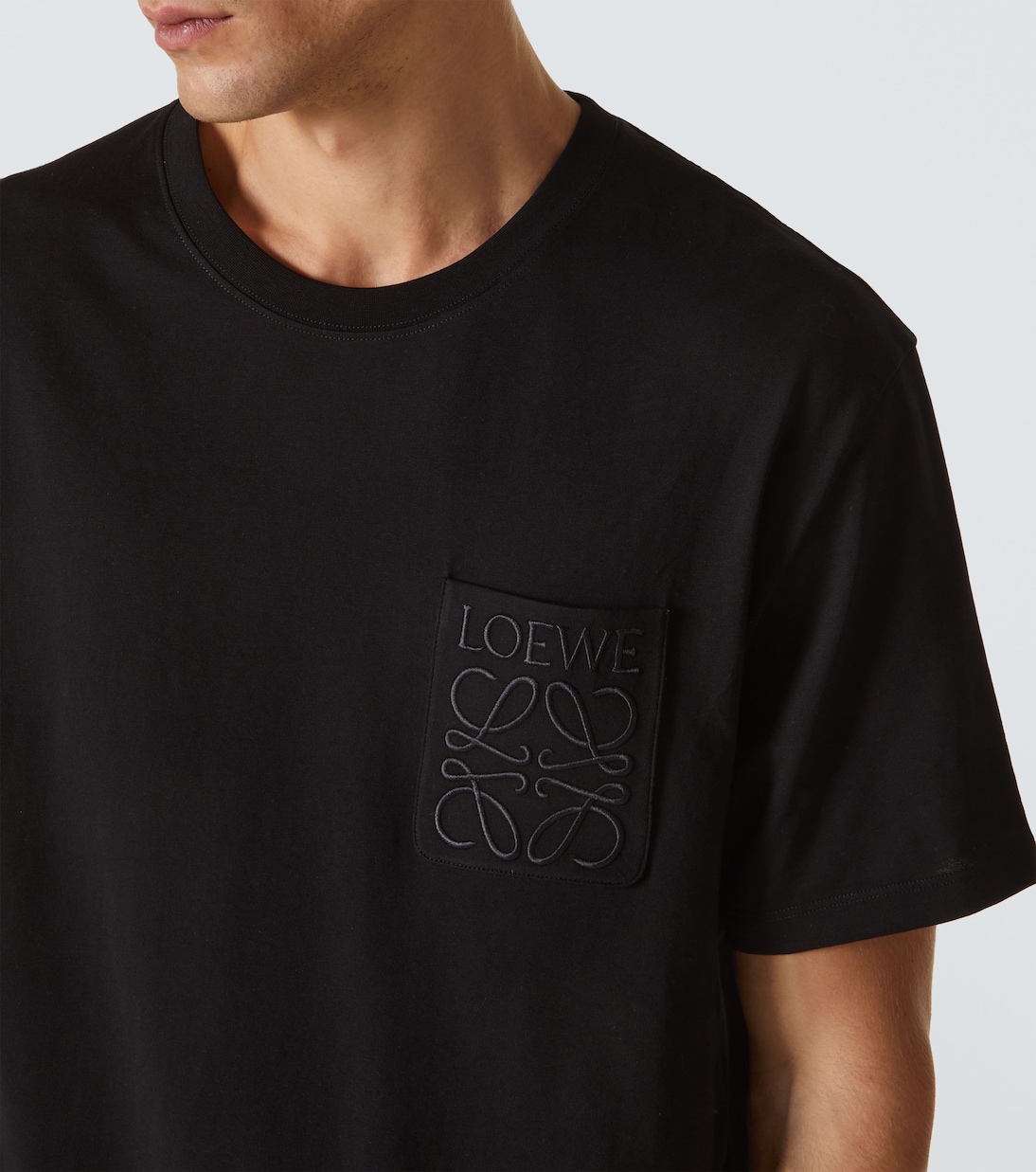 Camiseta de algodón con anagrama | Loewe