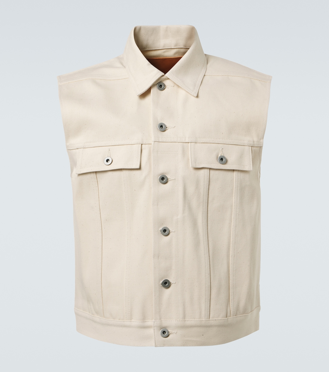 DRKSHDW denim vest | DRKSHDW by Rick Owens
