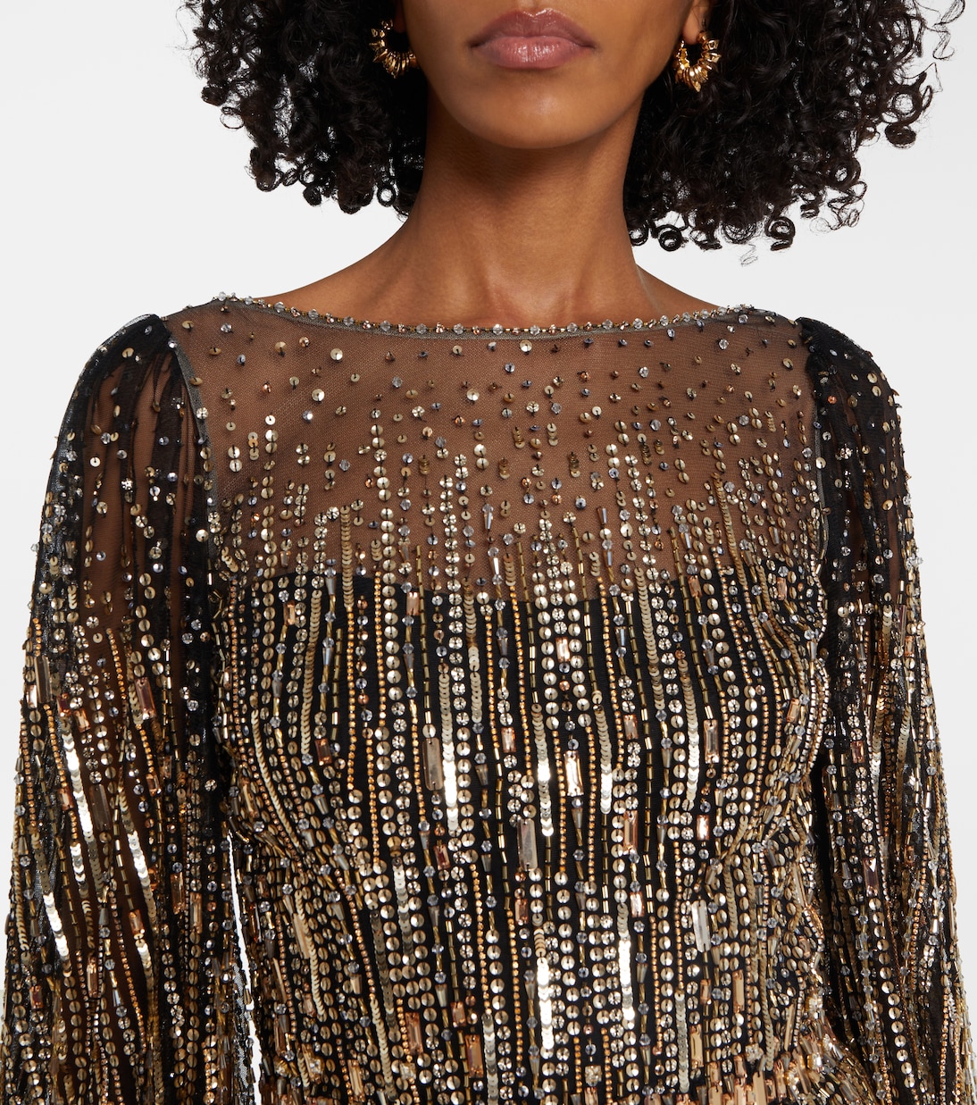 Rhapsody sequined gown  | Jenny Packham