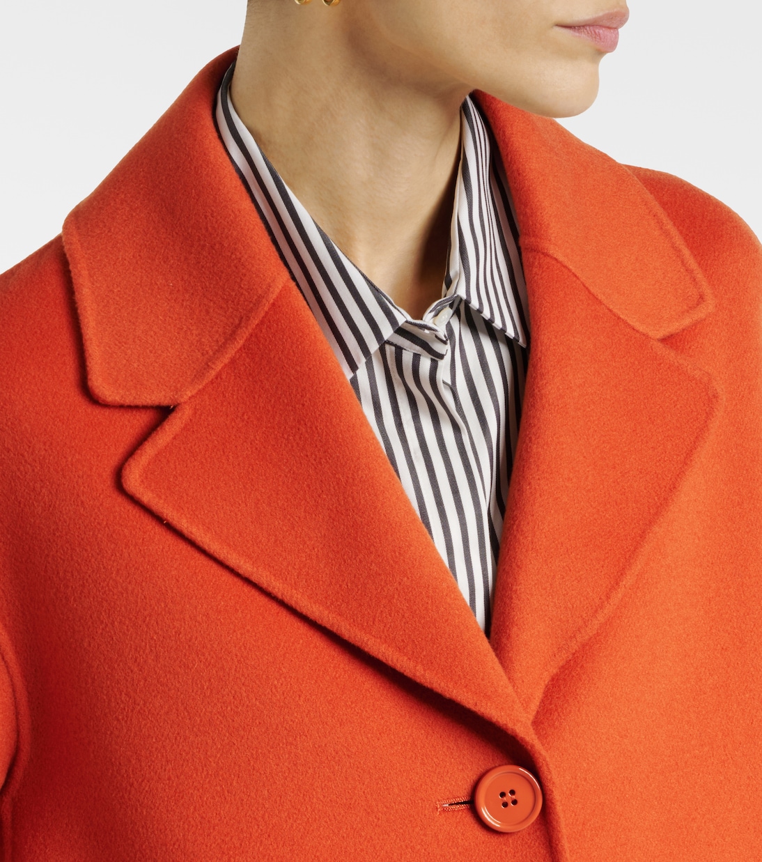 Single-breasted wool coat | 'S Max Mara