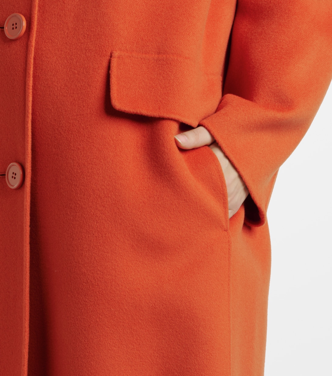 Single-breasted wool coat | 'S Max Mara