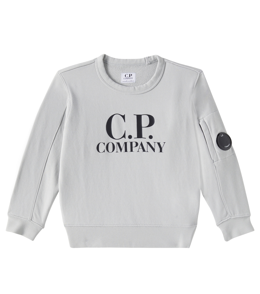 Felpa in cotone con logo | C.P. Company Kids