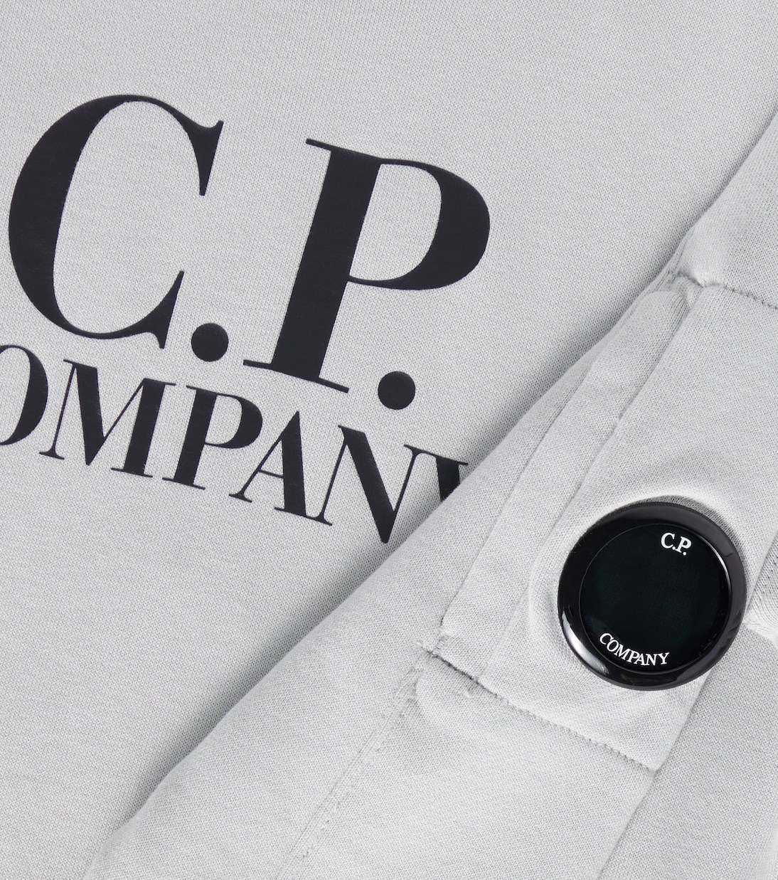 Felpa in cotone con logo | C.P. Company Kids