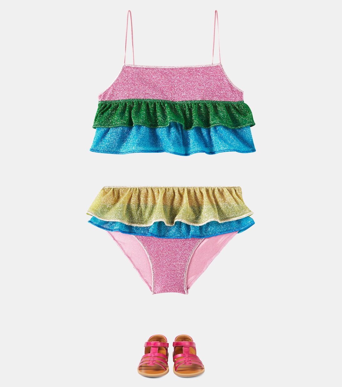 Bikini Lumière con volant | Oséree Kids