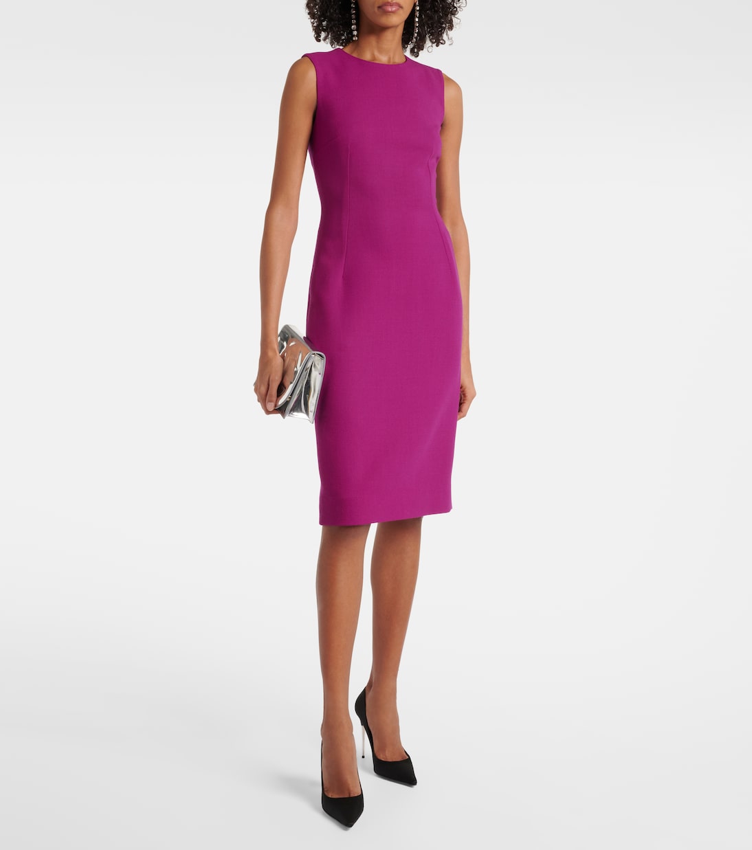 Wool crepe minidress | Dolce&Gabbana