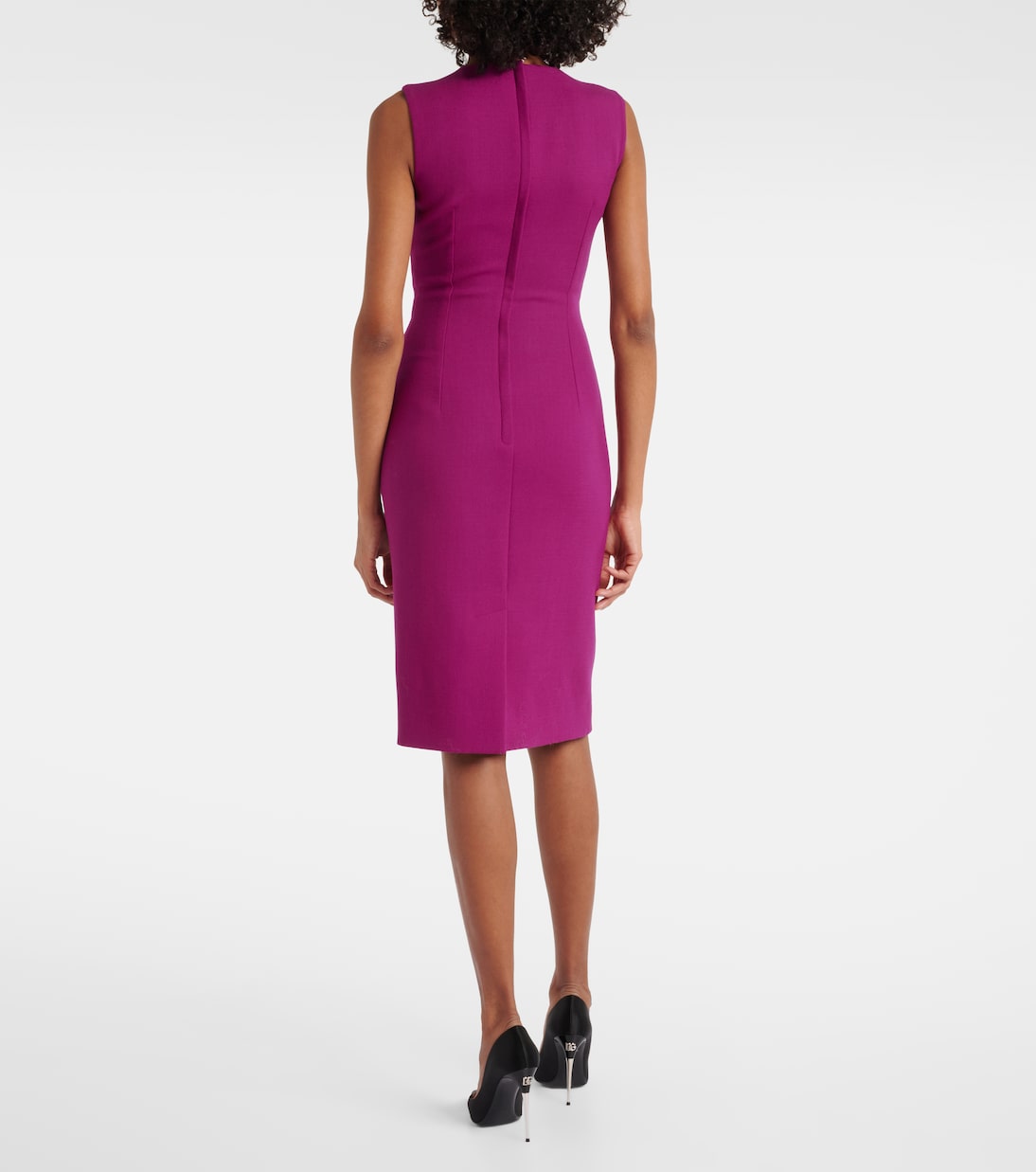 Wool crepe minidress | Dolce&Gabbana