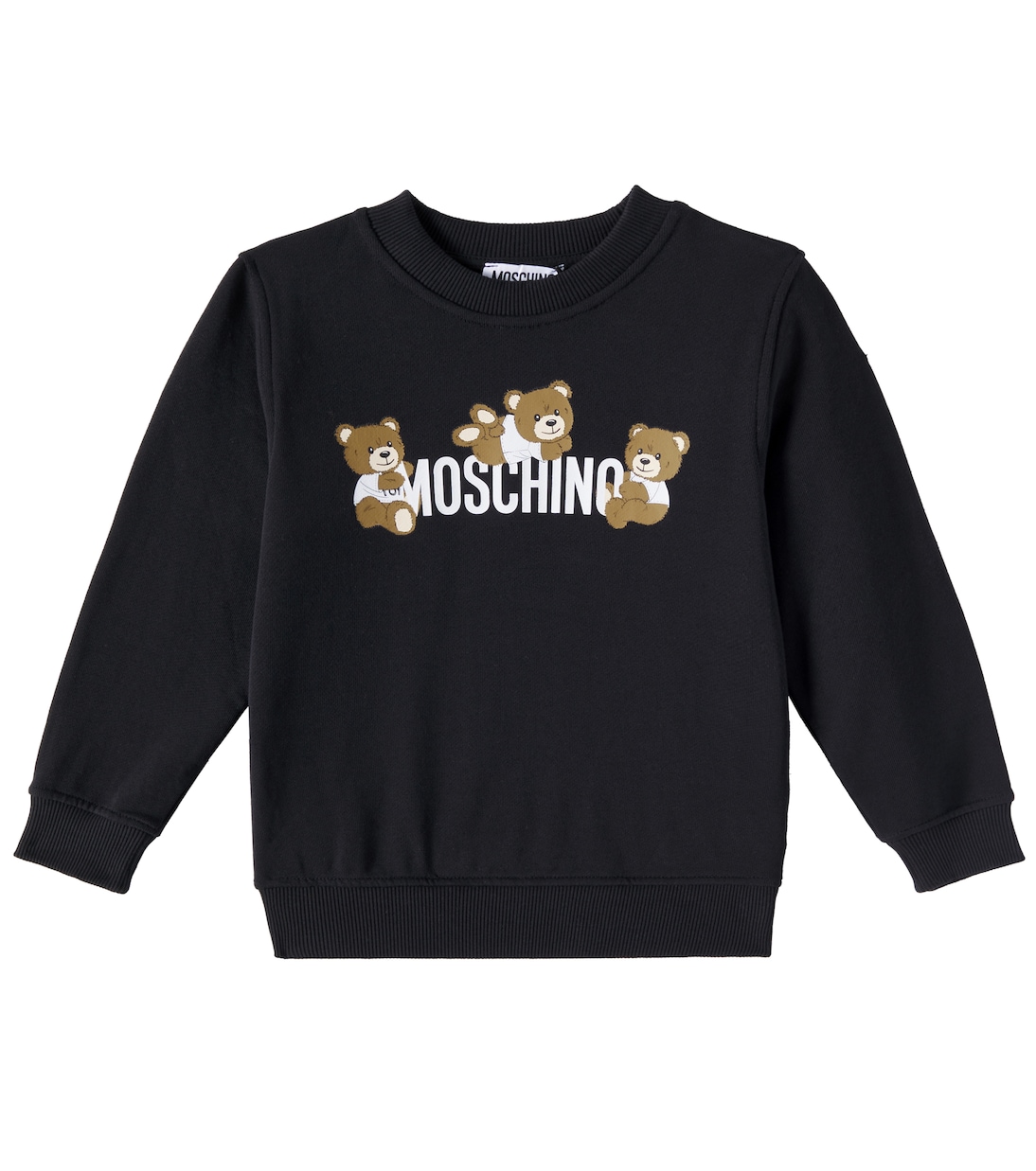 Sudadera Teddy Bear en jersey de algodón | Moschino Kids