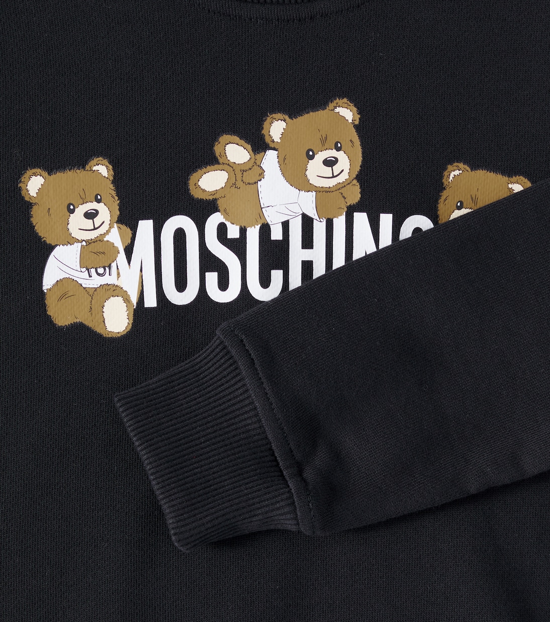 Sudadera Teddy Bear en jersey de algodón | Moschino Kids