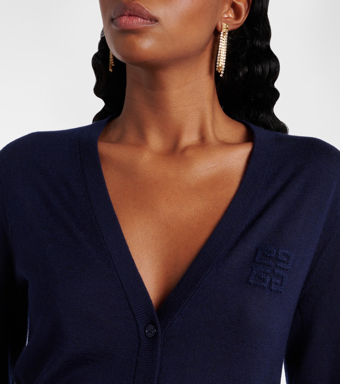 Cardigan 4G en cachemire et soie | Givenchy