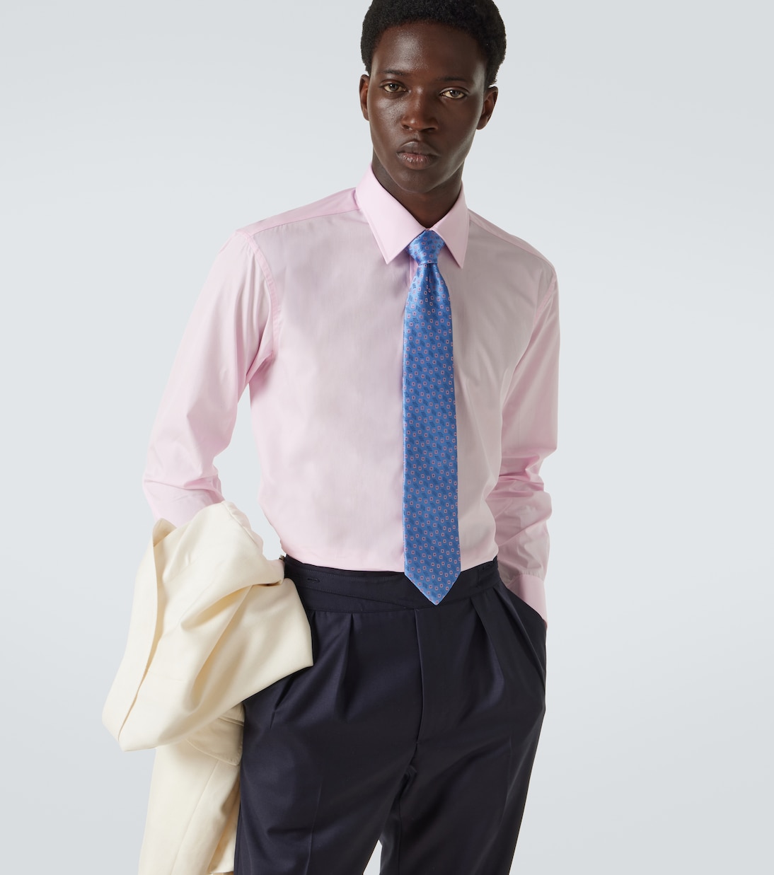 Cravatta in seta con stampa | Charvet