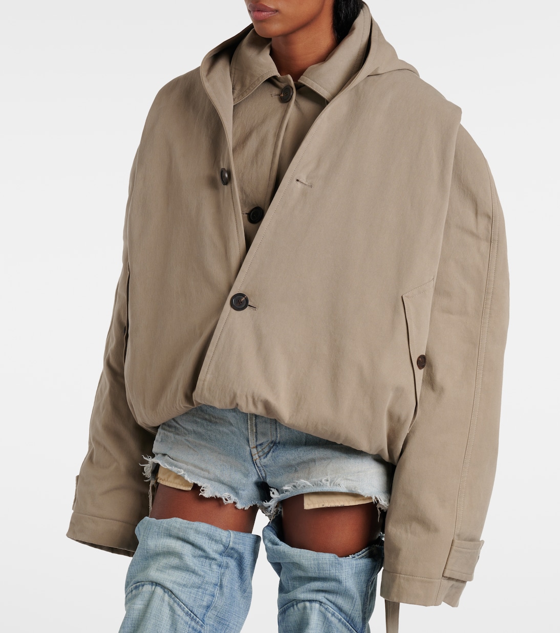 Trench-coat en coton | Balenciaga